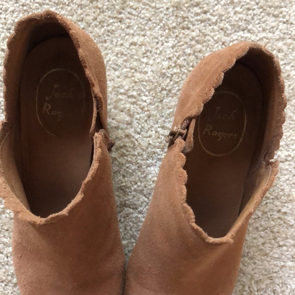 Jack Rogers Marianne Suede Booties - Picture 8 of 12